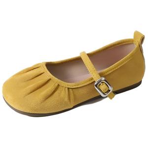 WUJI Туфли Мэри Джейн женские, желтый, хаки, экрю