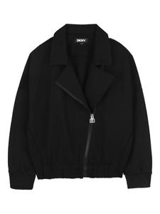Dkny Kids куртка на молнии, черный