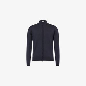 Куртка John Smedley Claygate с воротником-стойкой, графитовый