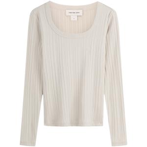 Футболка женская Calvin Klein, бежевый