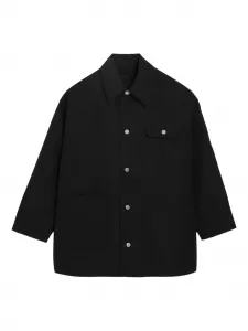 Пиджак на пуговицах Ami Paris, черный