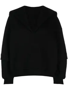 Толстовка с V-образным вырезом и матросским воротником Ioana Ciolacu, черный