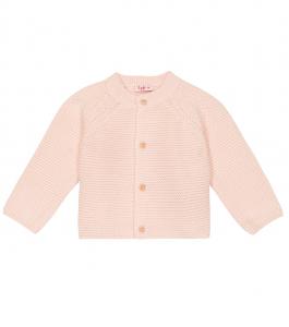 Детский хлопковый кардиган Il Gufo, Baby Pink