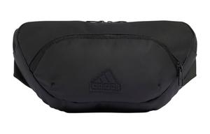 Adidas Полиуретановый поясной рюкзак унисекс черный, Black
