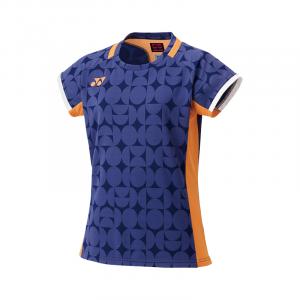 Футболка для бадминтона Contest Series женская YONEX, Blueberry