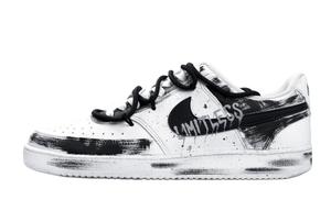 Nike Кроссовки Court Vision 1 Ink Splatter Arts Low top Skateboard для мужчин черно-белые