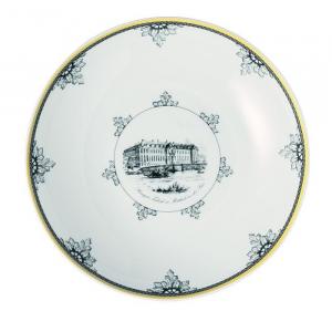 Тарелка Villeroy & Boch Audun Limited collection, 24,1 см, белый/черный