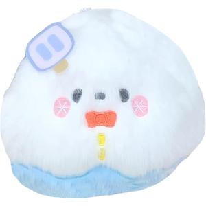 Милый помпон круглый ролл маленькая табуретка куклы плюшевый кулон 8см высота Tak Bebe