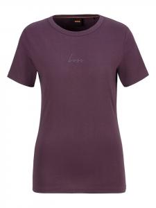 Футболка BOSS Orange, бордовый