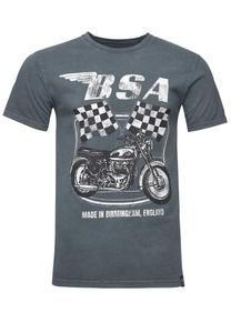 Рубашка Recovered BSA British Motor Flag, темно-серый