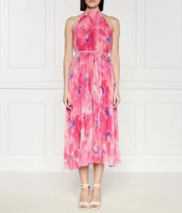 Платье Liu Jo с поясом, розовый