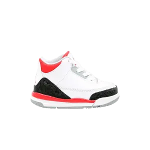 Кроссовки Air Jordan Jordan 3 Retro TD 'Fire Red' 2006, белый