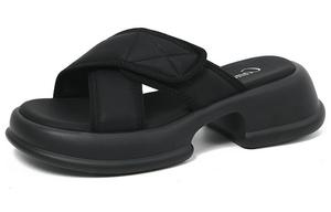 Шлепанцы женские черный Cameido