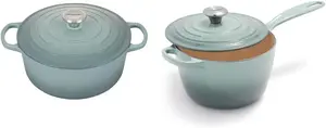 Кастрюля с крышкой Le Creuset, 5500 мл, морской