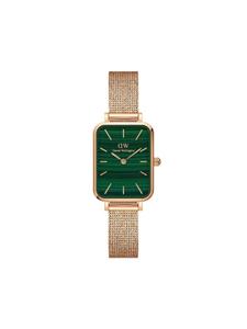 Наручные часы Quadro Pressed Melrose 20x26 мм Daniel Wellington, зеленый