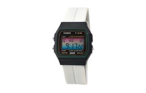 CASIO Мужские часы Retrofit Series с кварцевым механизмом, стальной браслет, черный циферблат
