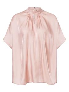 Блузка с короткими рукавами цвета пудровой розы More & More