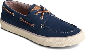 Женские водонепроницаемые и дышащие тапочки Sperry Authentic Original Float Cozy - противоскользящие, изготовлены полностью из материала EVA, с резиновой подошвой, текстурированной стелькой и подкладкой из искусственного меха, темно-синий