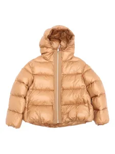 Пуховик с капюшоном Herno Kids, нейтральный