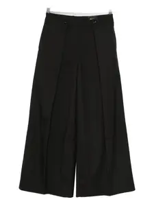 Плиссированные брюки Axel Arigato, черный