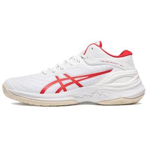 ASICS Гелевые баскетбольные кроссовки GELBURST 28 Low-Top мужские бело-красные, цвет White/Red