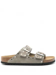 Шлепанцы Arizona Rivet BIRKENSTOCK, серый