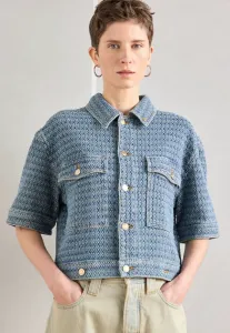 Джинсовая куртка с помпоном Mos Mosh, Blue