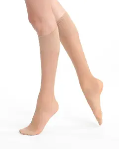 Набор из 2 мини-колготок Absolu Flex плотностью 20 ден идеальной посадки Dim, цвет Nude
