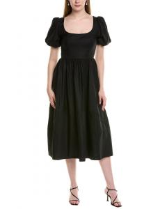 Платье миди JL LUXE, черный