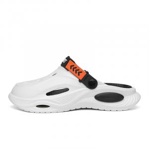 GAISIMA Клоги мужские бело-черные, цвет White Black