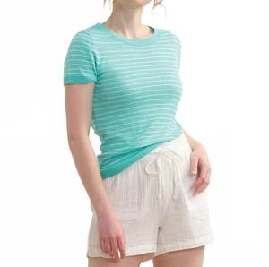 Симоне Футболка с коротким рукавом в цвете морской волны Hatley, Teal