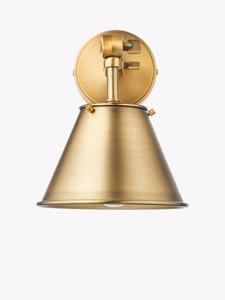 Регулируемый настенный светильник Nicolas Downlighter John Lewis, Brass