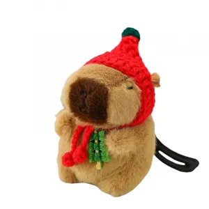 Милая цветная веревочная капибара кукла плюшевый кулон высота 13см YUOU