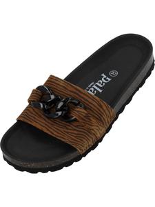 Мюли palado, цвет panama (braun) zebra