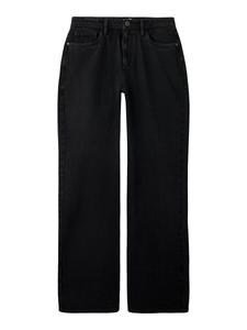 Джинсы с широкими штанинами TWO SOON, черный