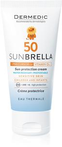 Детский защитный крем для лица Sunbrella SPF 50 Dermedic, 50 гр