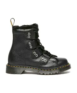 Классические кожаные сапоги для мужчин и женщин Dr. Martens, черный
