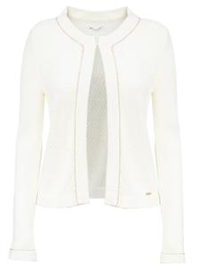 Вязаный кардиган Influencer Hole, белый
