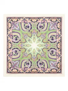 Шелковый платок-паше ETRO, бежевый