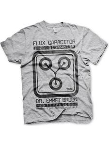 Футболка серого цвета Back To The Future