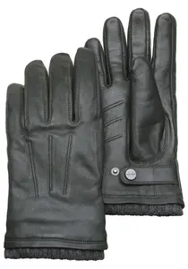 Кожаные перчатки PEARLWOOD "Newton", легкий винтажный вид благодаря восковой отделке, цвет Pine