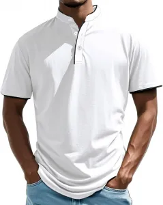 Футболка-поло мужская Slim Fit с коротким рукавом YSERB