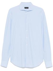 Полосатая рубашка Dell'oglio, синий