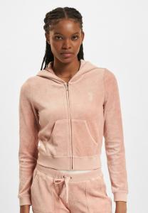 Толстовка Juicy Couture HERITAGE ROBYN, Rose Dust/Light Pink