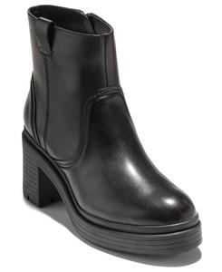 Женские ботильоны Paz Pull On Cole Haan, Black Leather