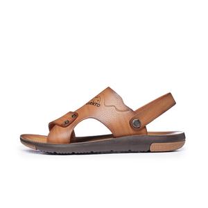 LAORENTOU Пляжные сандалии мужские черные хаки, цвет Khaki