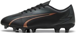 Футбольные бутсы Puma Mens Ultra Play Firm для игры на твердом искусственном газоне, Puma Black-copper Rose