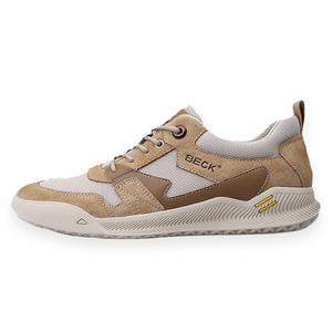 Износостойкие мужские повседневные низкие кроссовки BECK, Песочный