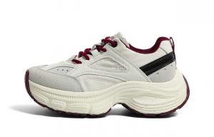 Высокие устойчивые к истиранию противоскользящие массивные кроссовки низкие женские HUANQIU, белый