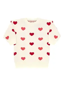 Платье с аппликацией Konges Sløjd, нейтральный